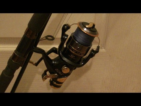 Обзор или как оснастить спиннинг.Простой способ для начинающих. Review or how to equip spinning.