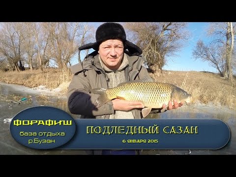 Ловля сазана зимой с кормушкой на мормышку.увлекательное видео!