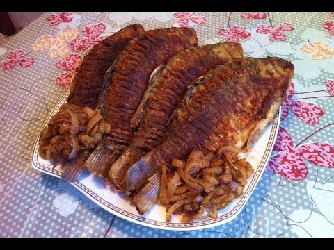 Жареные Караси с Хрустящей Корочкой / Жареная Рыба / Fried Fish / Простой Рецепт (Вкусно и Быстро)