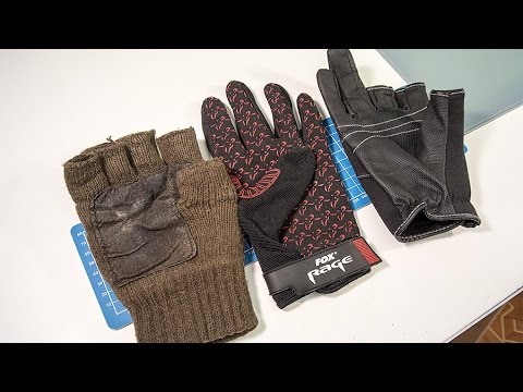 Рыболовные перчатки - большой видео обзор