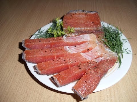 Как солить форель Рецепт засолки красной рыбы