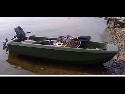 Пластиковая лодка Антал Кайман 300, лодочный мотор Sea-Pro 2,5