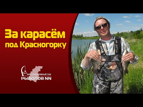 За карасём под Красногорку. Рыбалка в Нижегородской области.
