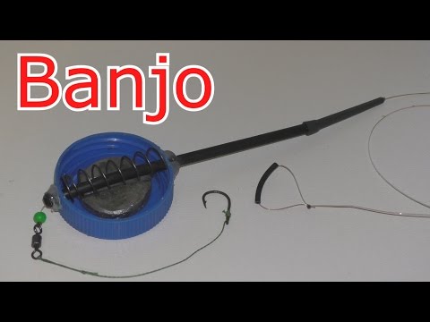 Как сделать кормушку &quot;Banjo&quot; для илистого дна? Монтаж in- line. My fishing.