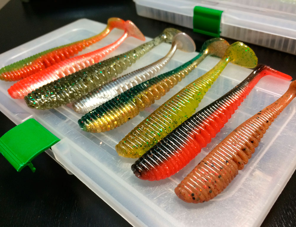 Современные силиконы для приманок в рыбной ловле