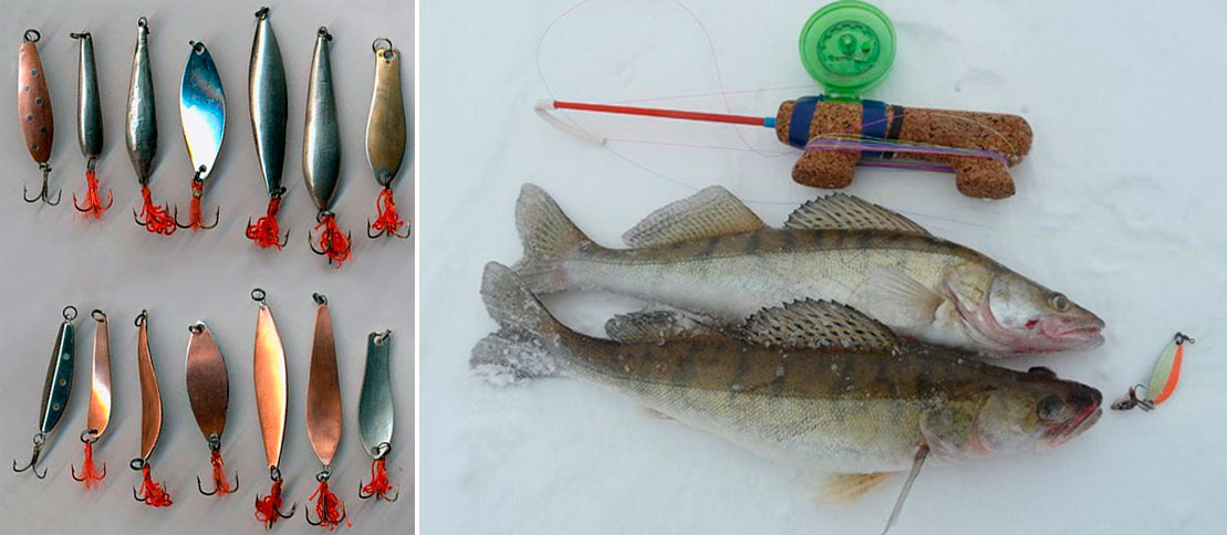 уловистые блесна для зимней рыбалки